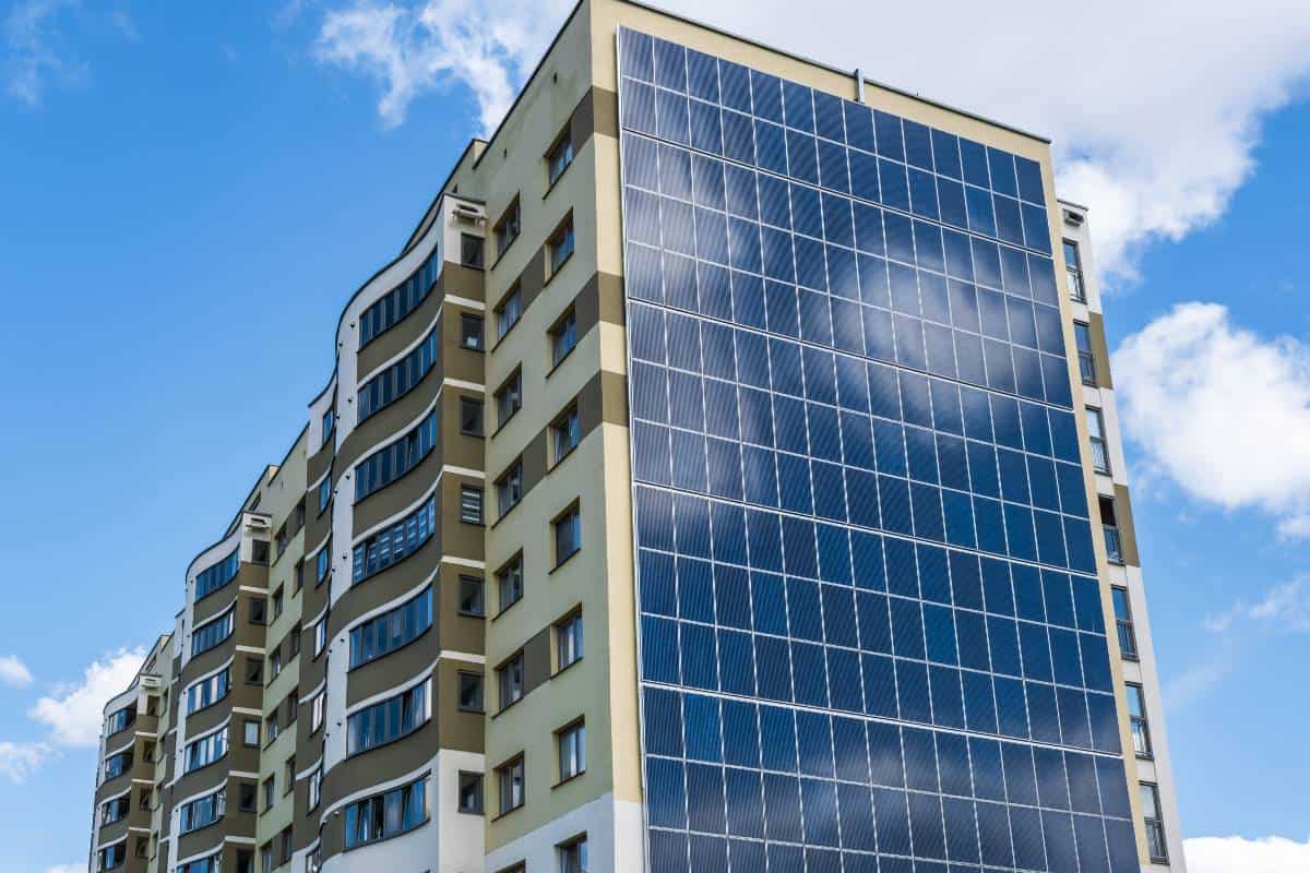 solar panels on commercial properties