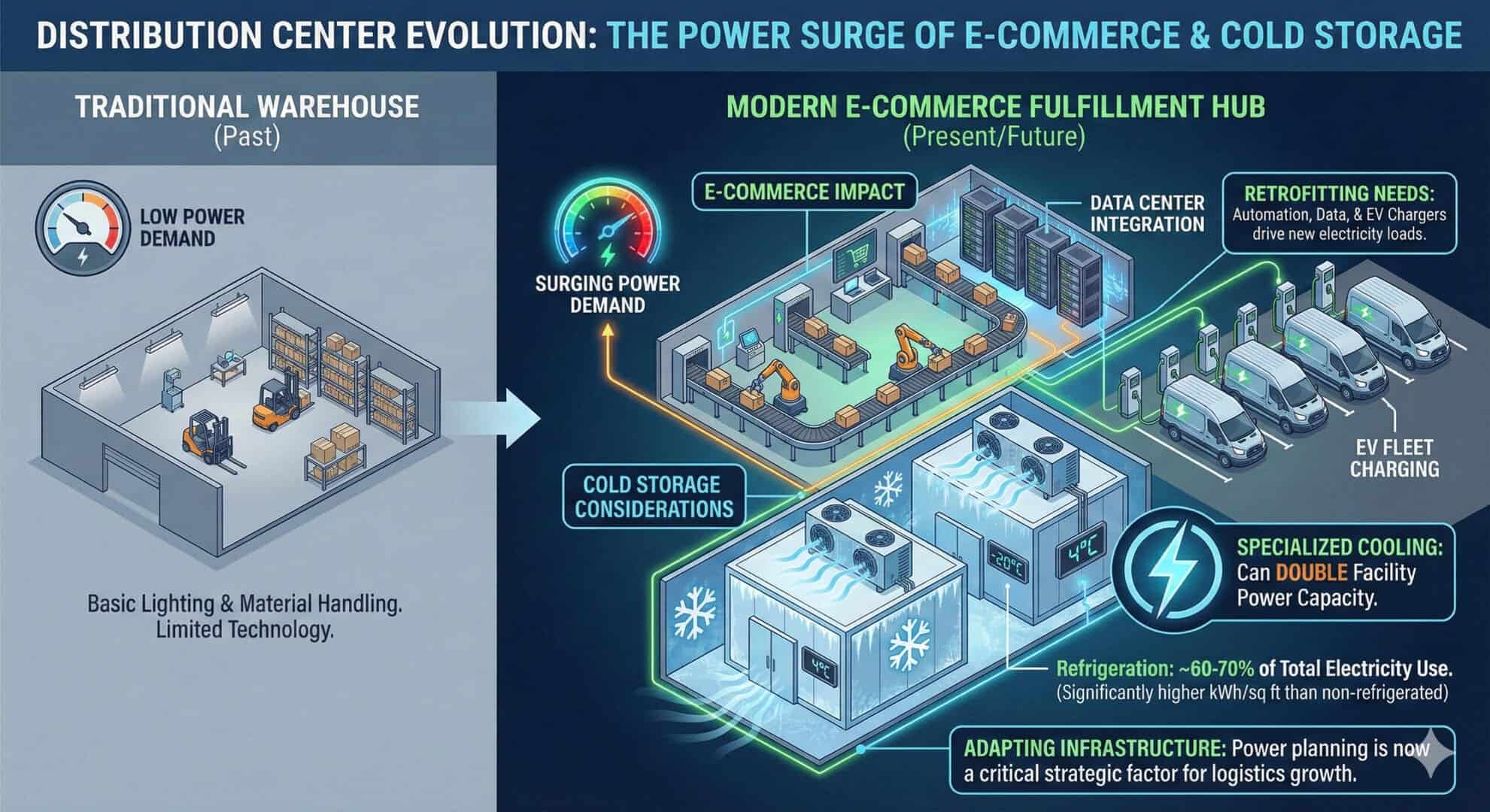 distribution center evolution scaled