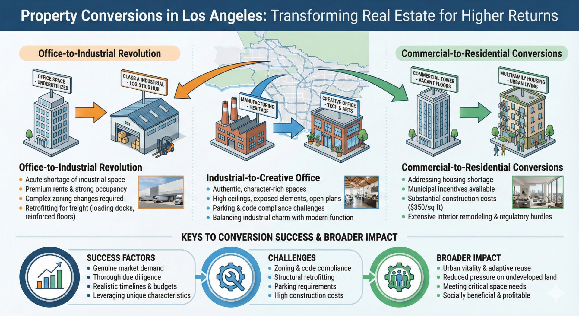 Property conversion types in Los Angeles