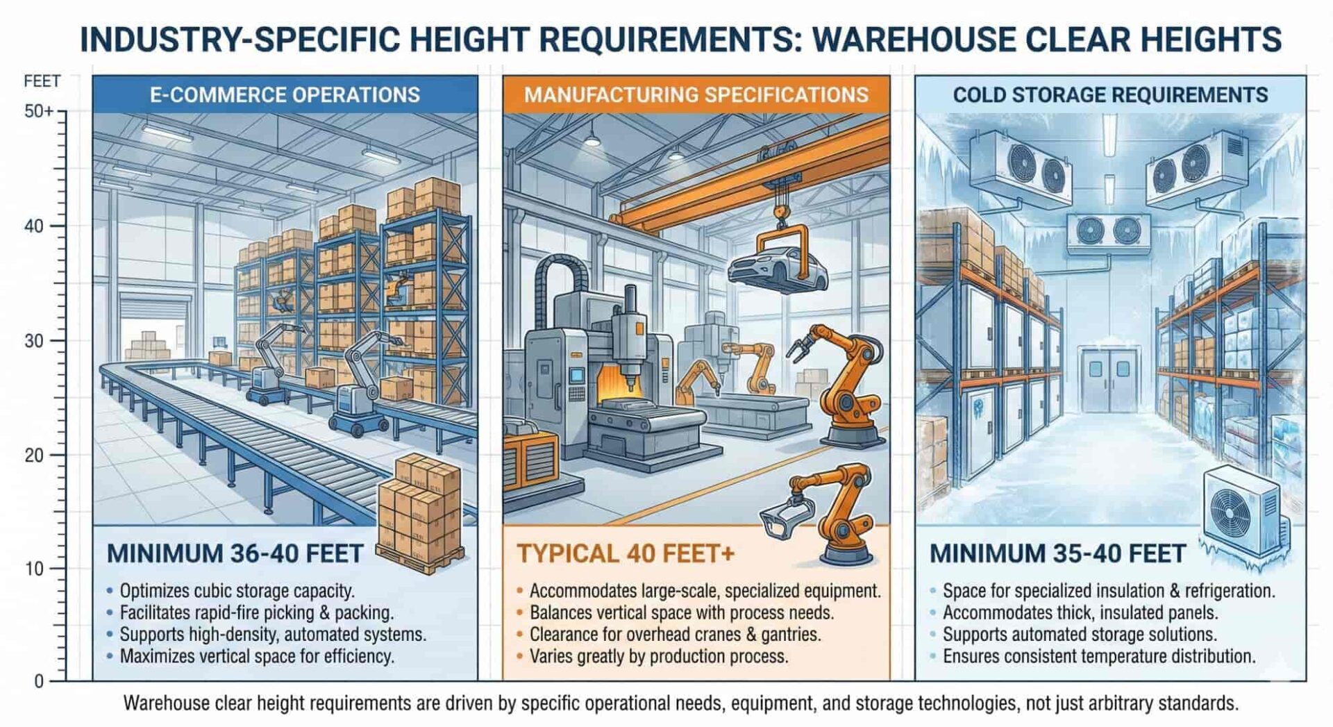 industry specific height requirements scaled