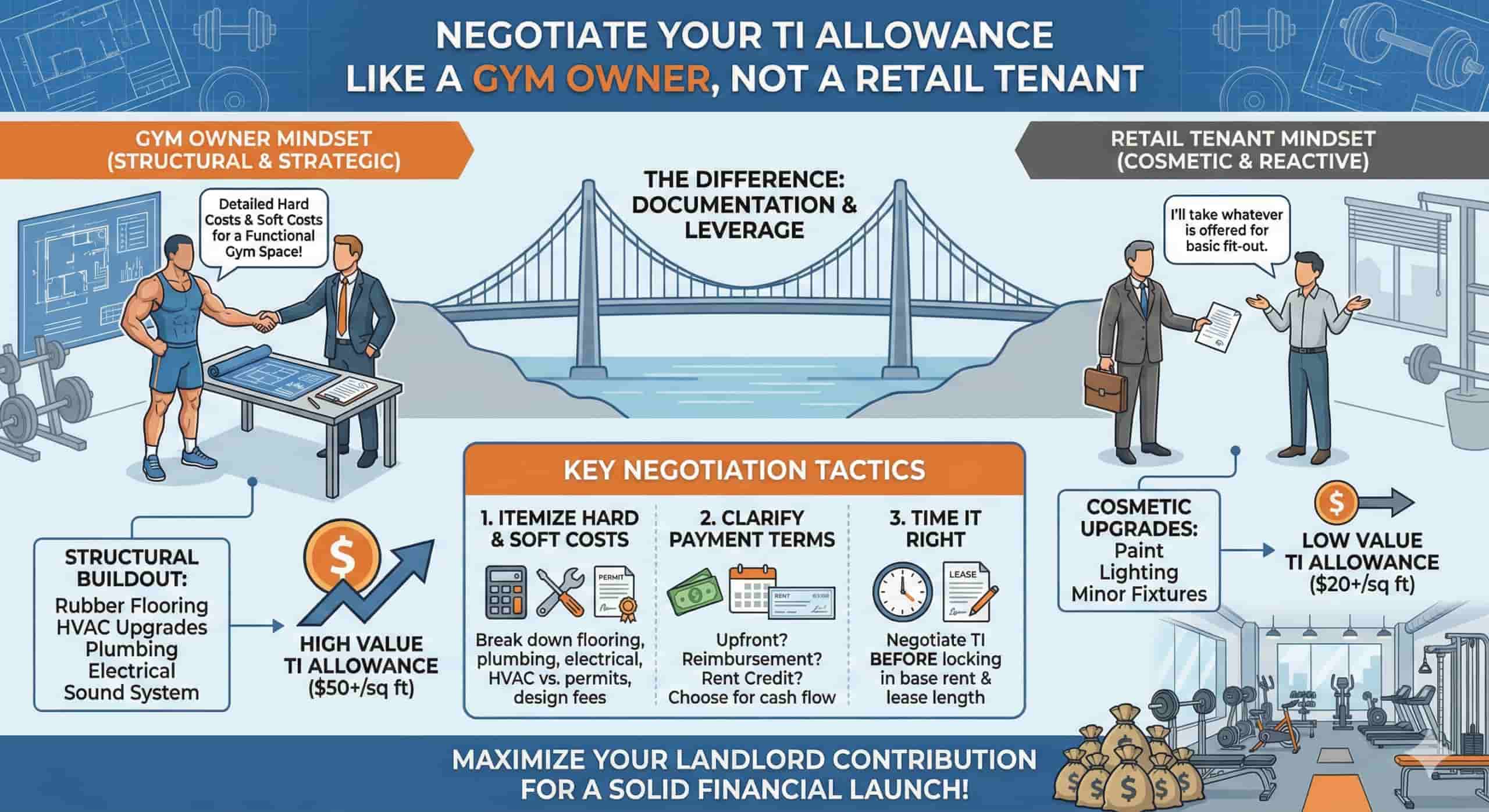 negotiate your ti allowance like a gym owner not a retail tenant scaled