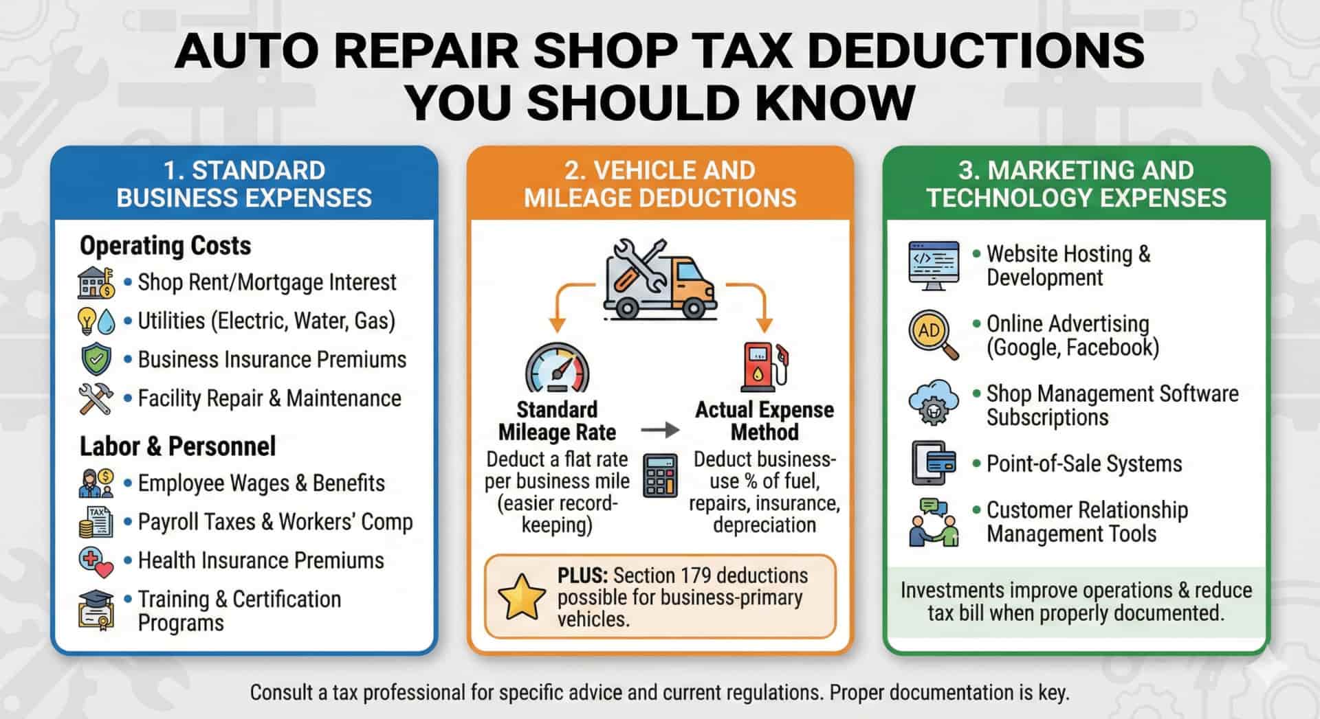 other auto repair shop tax deductions you should know 1920x1047