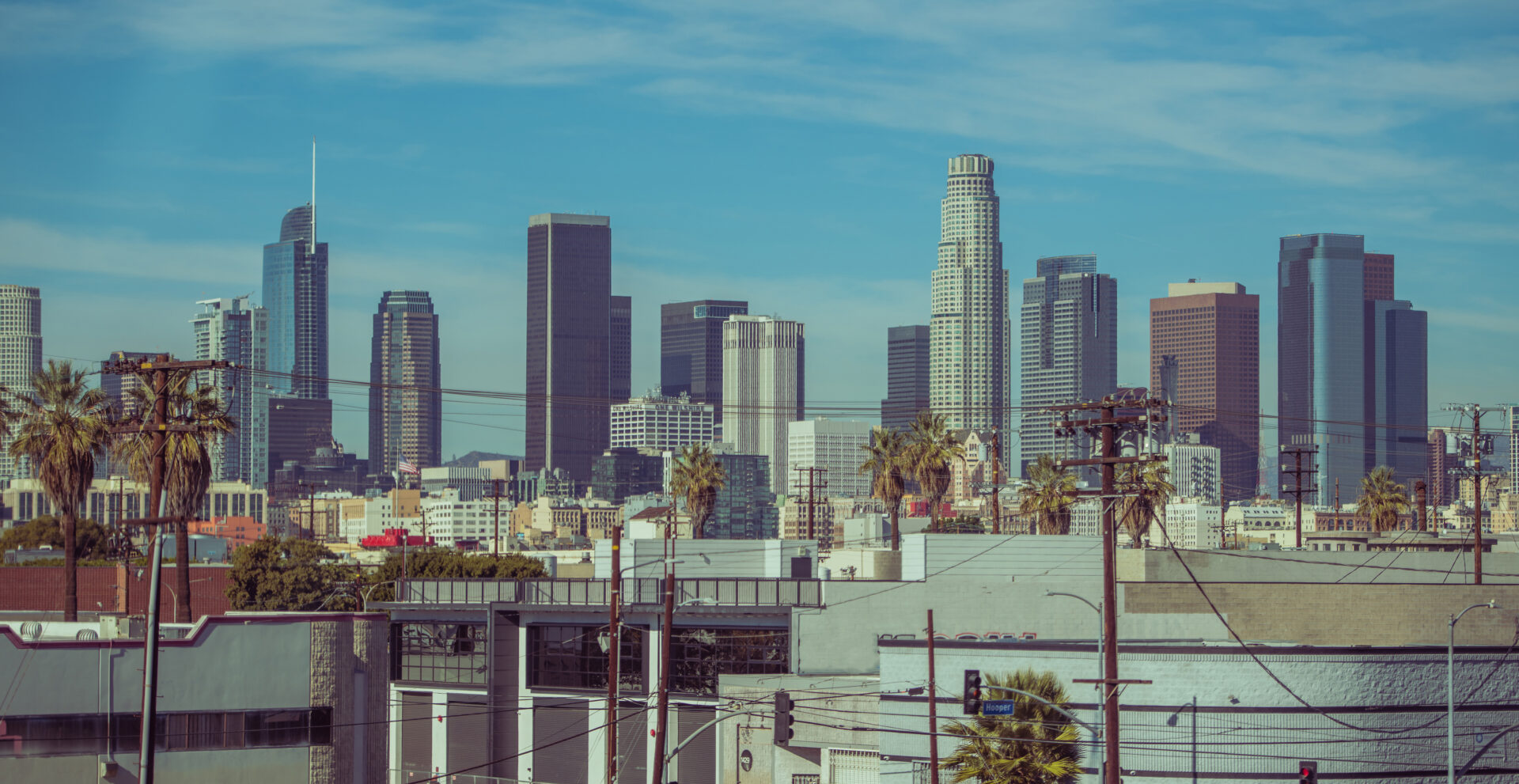 downtown los angeles panorama