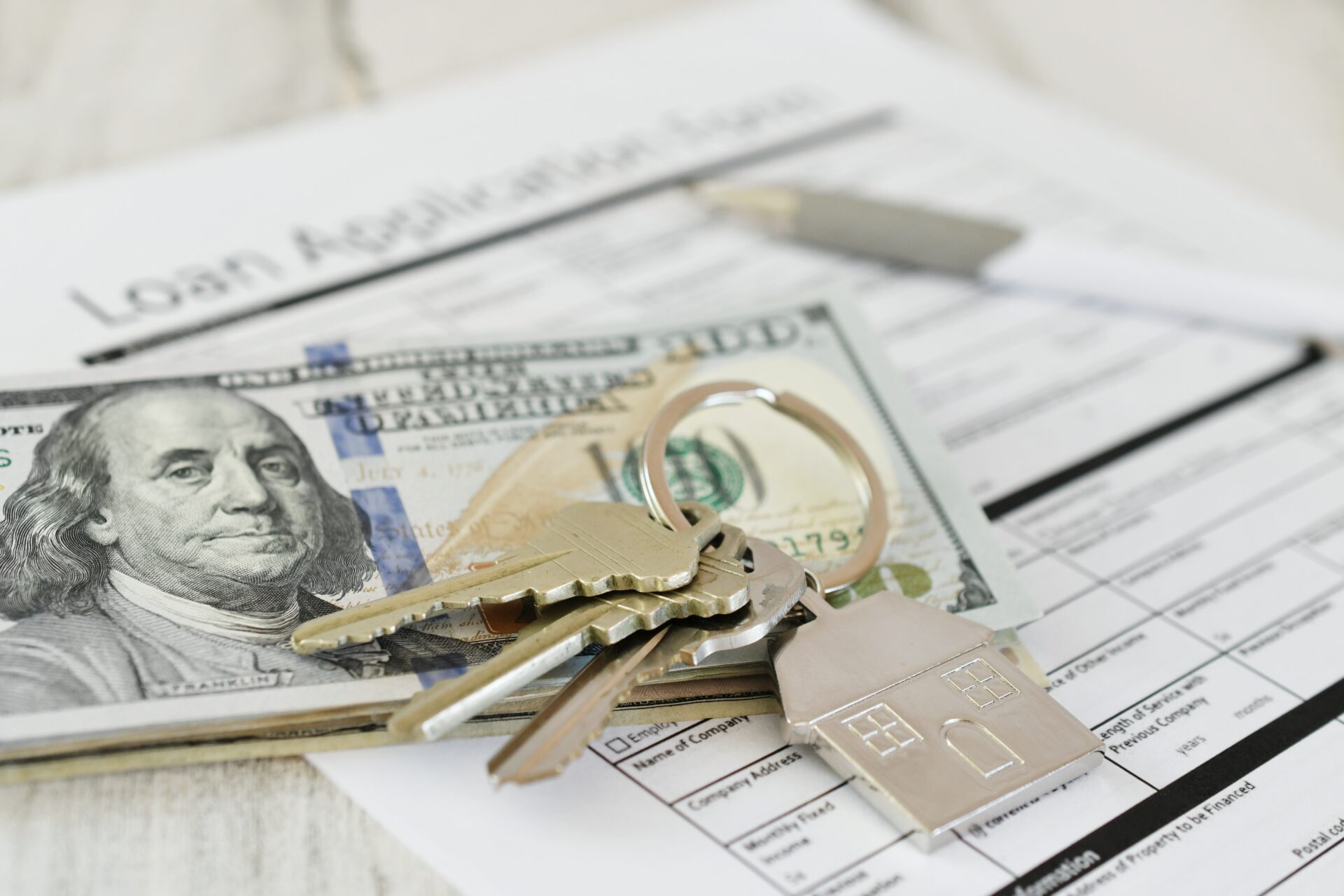 housing market concept house keys on money curre 2026 01 09 00 36 48 utc